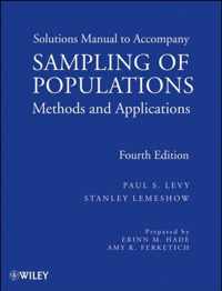 Sampling of Populations: Methods and Applications, Solutions Manual