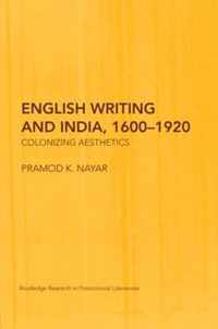 English Writing and India, 1600-1920