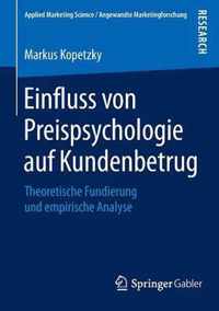 Einfluss Von Preispsychologie Auf Kundenbetrug