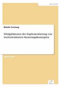 Erfolgsfaktoren der Implementierung von wertorientierten Steuerungskonzepten