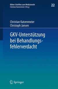 GKV Unterstuetzung bei Behandlungsfehlerverdacht