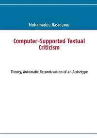 Computer-Supported Textual Criticism