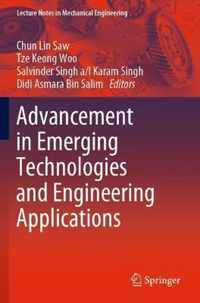 Advancement in Emerging Technologies and Engineering Applications