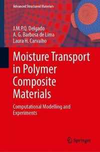 Moisture Transport in Polymer Composite Materials: Computational Modelling and Experiments