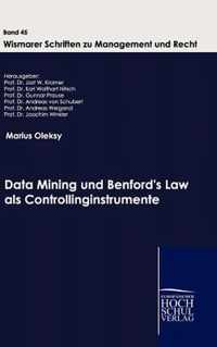 Data Mining und Benford's Law als Controllinginstrumente