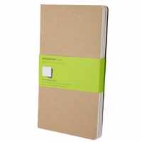 Moleskine Plain Cahier (set of 3) - Large - Moleskine - Paperback (9788883705007)