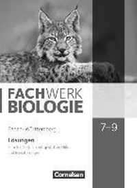 Fachwerk Biologie 7.-9. Schuljahr - Baden-Württemberg - Lösungen zum Schülerbuch