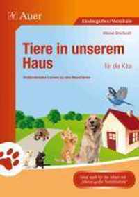 Tiere in unserem Haus für die Kita