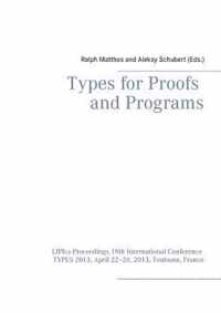 Types for Proofs and Programs