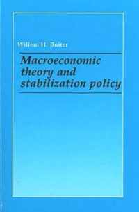 Macroeconomic Theory and Stabilization Policy