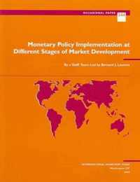 Monetary Policy Implementation At Different Stages Of Market Development (S244Ea)