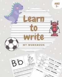 Learn to write my workbook