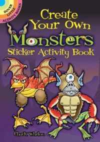 Create Your Own Monsters Sticker Activity Book