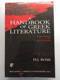 A Handbook of Greek Literature