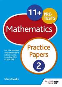 11+ Maths Practice Papers 2