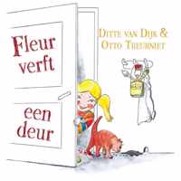 Fleur verft een deur & groenteFleur