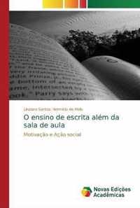 O ensino de escrita alem da sala de aula