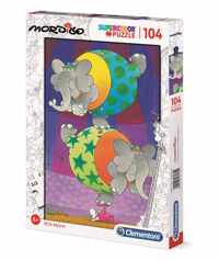 Mordillo Kinder Puzzel - The Balance (104 Stukjes)