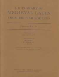 Dictionary of Medieval Latin from British Sources