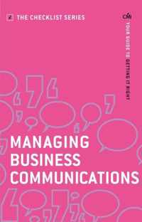 Managing Business Communications