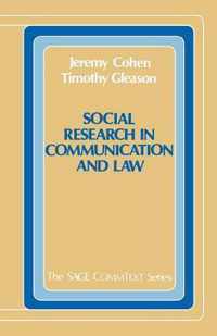 Social Research in Communication and Law