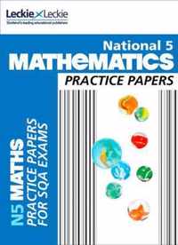 National 5 Mathematics Practice Exam Papers (Practice Papers for SQA Exams)