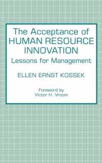 The Acceptance of Human Resource Innovation