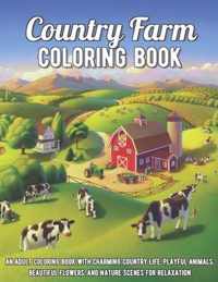 Country Farm Coloring Book