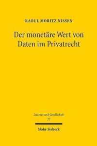 Der monetare Wert von Daten im Privatrecht