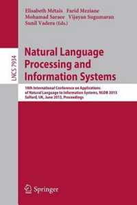 Natural Language Processing and Information Systems