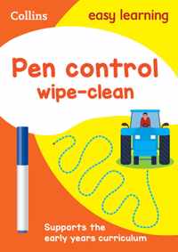 Pen Control Age 3-5 Wipe Clean Activity Book