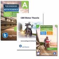 MotorTheorieboek 2022 + Examentrainer CD-ROM + Samenvatting - LeerTheorie - Motor Theorie Leren en Oefenen