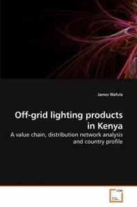 Off-grid lighting products in Kenya