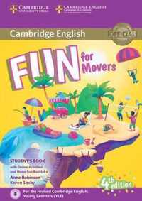 Fun for Movers Student's Book with Online Activities with Audio and Home Fun Booklet 4