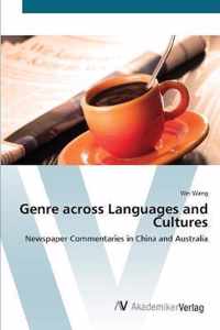 Genre across Languages and Cultures