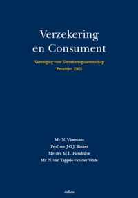 Vereniging voor Verzekeringswetenschap  -  Vereniging voor Verzekeringswetenschap Verzekering en consument