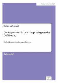 Genexpression in den Hauptzelltypen der Gefasswand