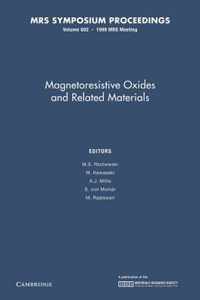 Magnetoresistive Oxides and Related Materials