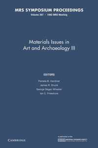 MRS Proceedings Materials Issues in Art and Archaeology III