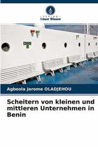 Scheitern von kleinen und mittleren Unternehmen in Benin