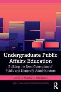 Undergraduate Public Affairs Education