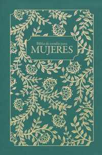 RVR 1960 Biblia de estudio para mujeres, tela verde