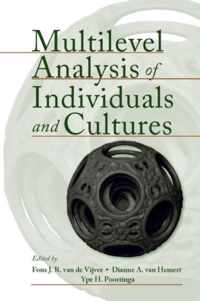 Multilevel Analysis of Individuals and Cultures