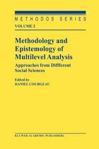 Methodology and Epistemology of Multilevel Analysis