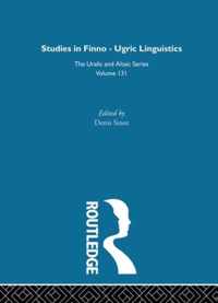 Studies in Finno-Ugric Linguistics