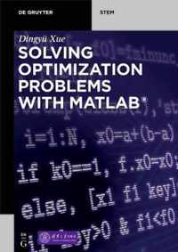 Solving Optimization Problems with MATLAB (R)