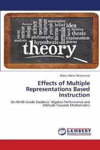 Effects of Multiple Representations Based Instruction