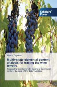 Multivariate elemental content analysis for tracing the wine terroirs