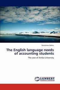 The English language needs of accounting students