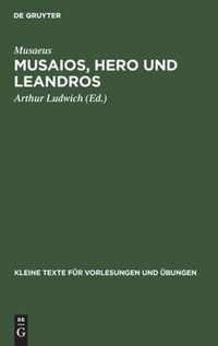 Musaios, Hero Und Leandros